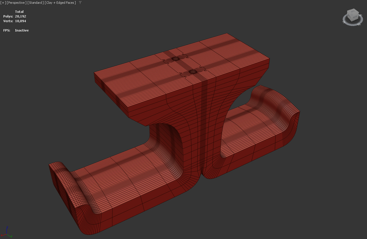 Headphone Holder 3D print model_11