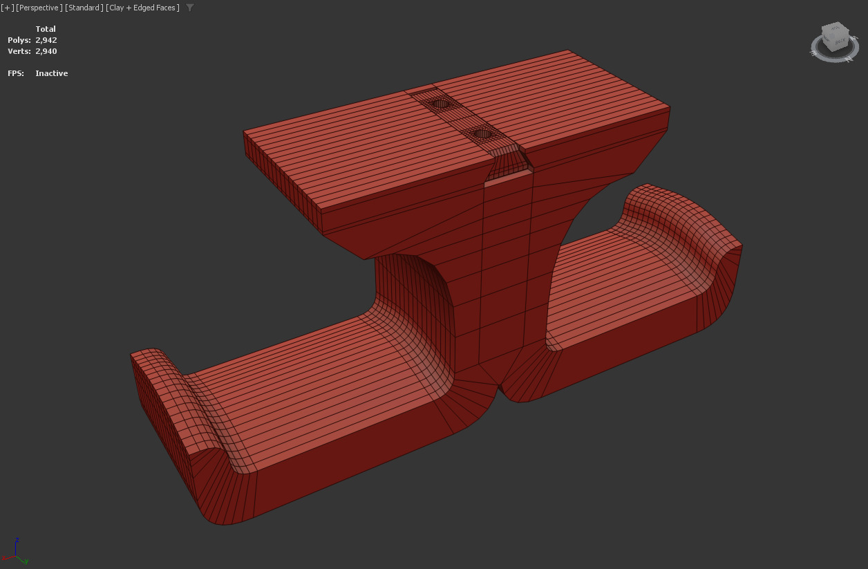 Headphone Holder 3D print model_8