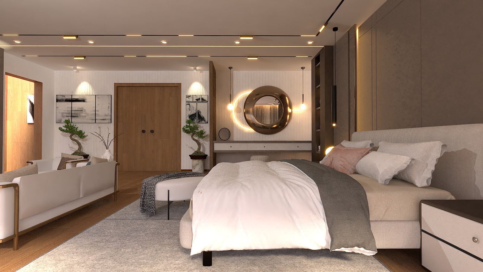 royal bedroom  3D model_1