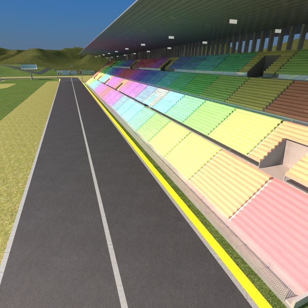 F1 Race Track 3D model_3