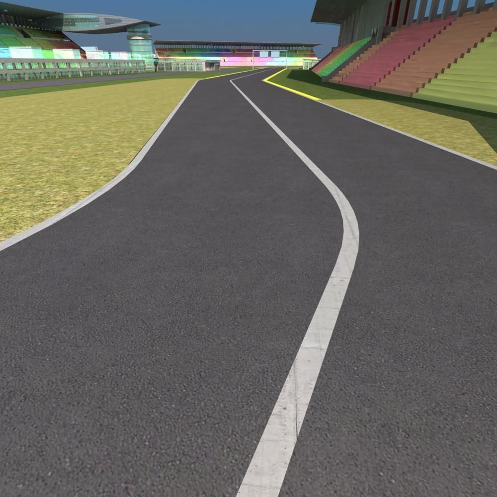 F1 Race Track 3D model_13