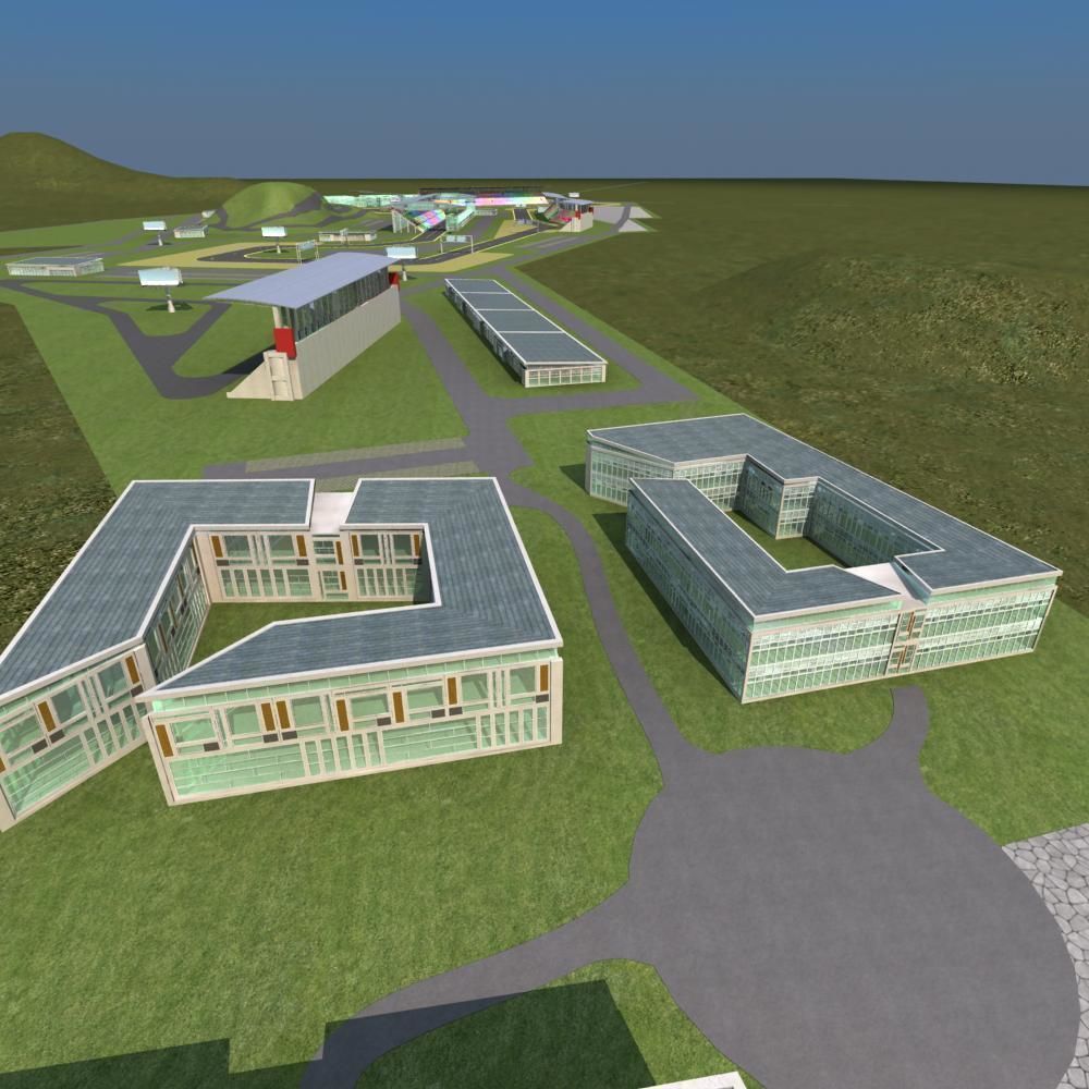 F1 Race Track 3D model_12