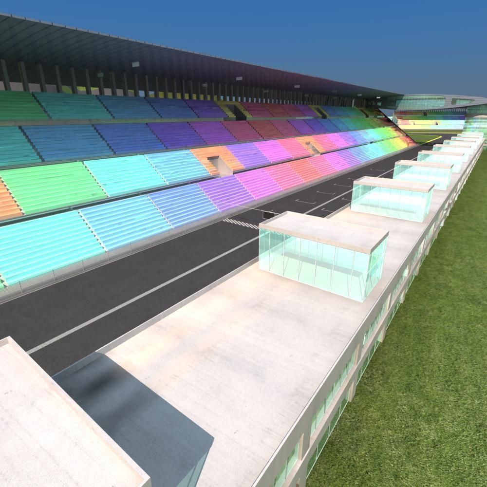 F1 Race Track 3D model_18