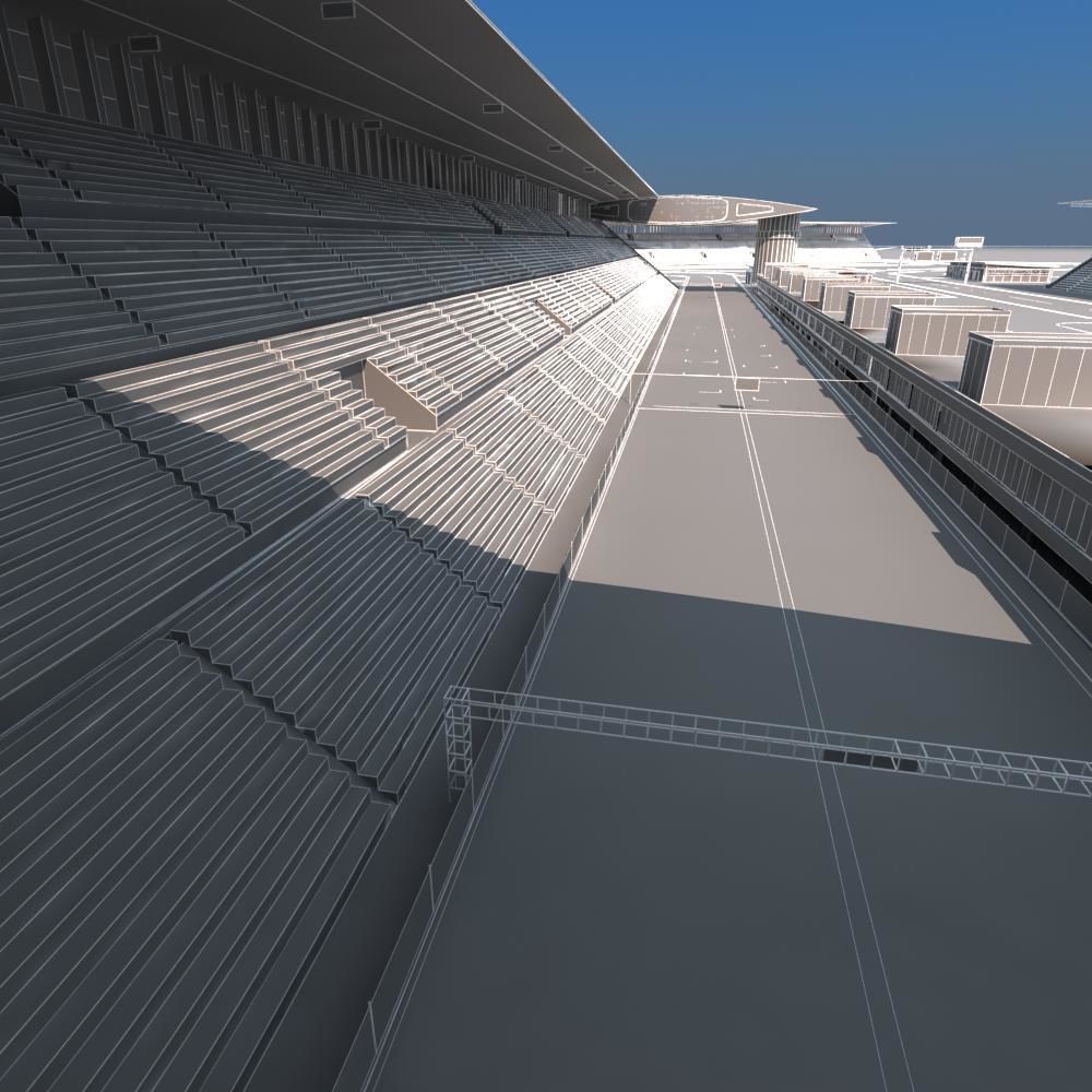 F1 Race Track 3D model_23