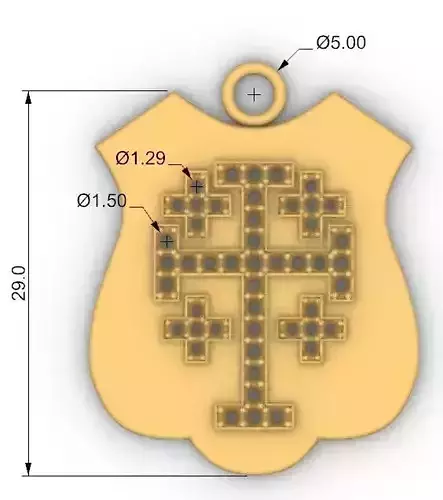 Jerusalem cross cruz de jerusalen