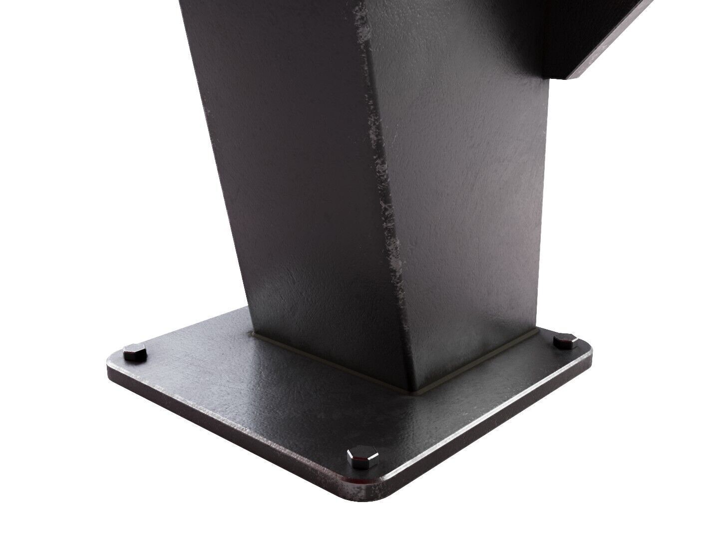 Theatre armchair 3D model_7