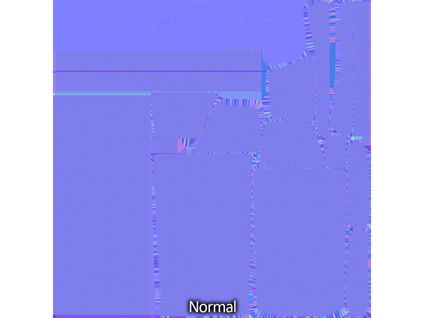 Theatre armchair 3D model_19