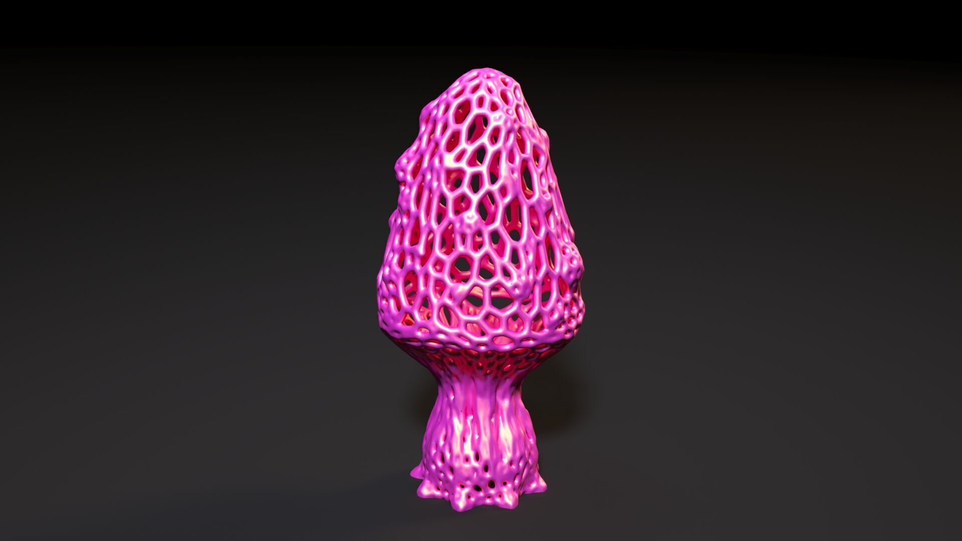 Alien mushroom plant 3D print model_14