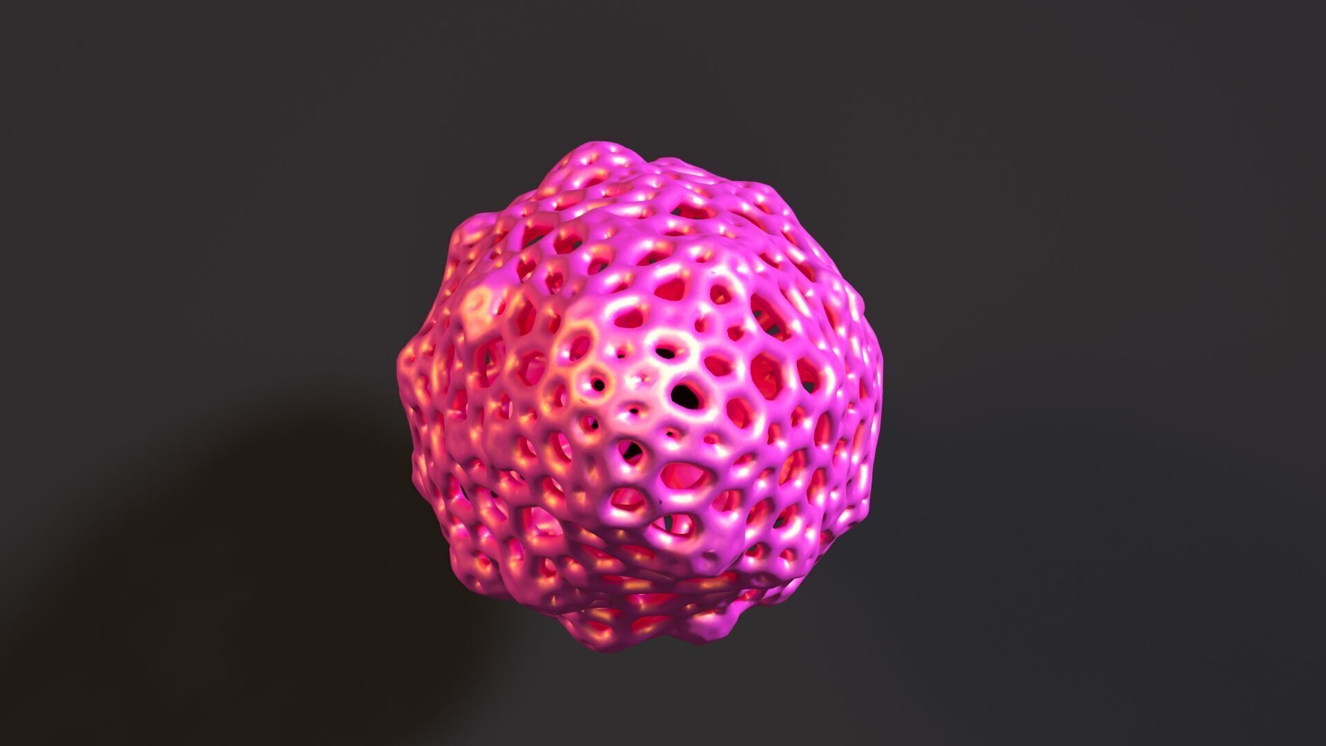 Alien mushroom plant 3D print model_16