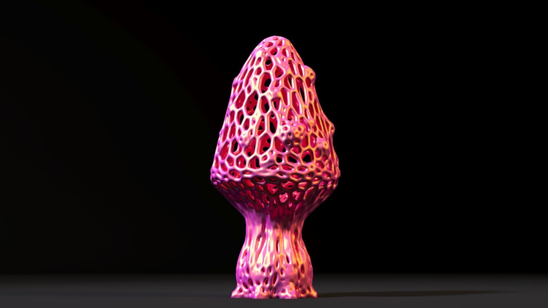 Alien mushroom plant 3D print model_15