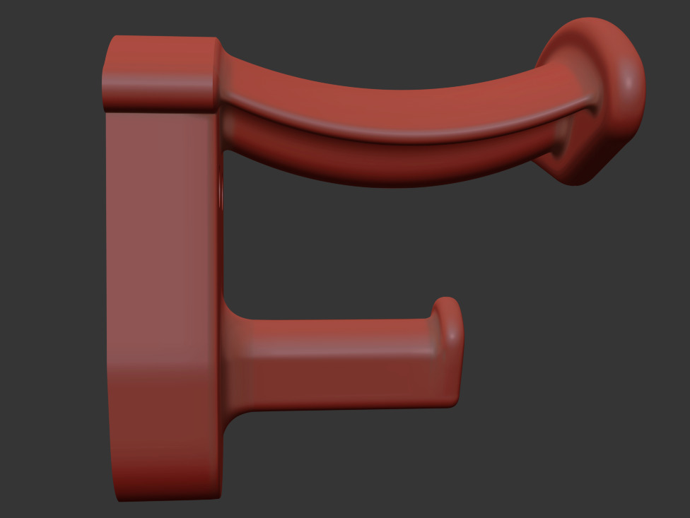 headphone mount 3D print model_3