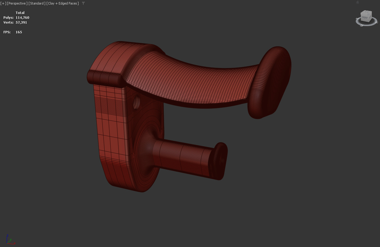 headphone mount 3D print model_8
