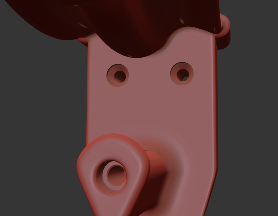 headphone mount 3D print model_6