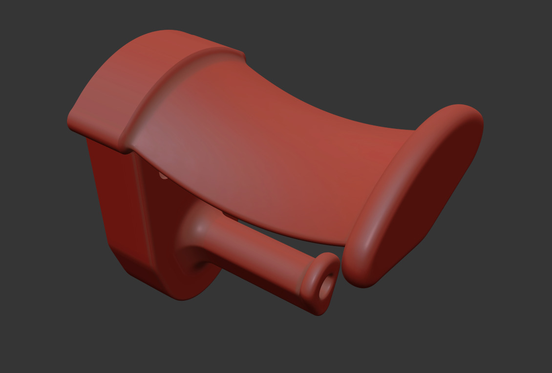 headphone mount 3D print model_4