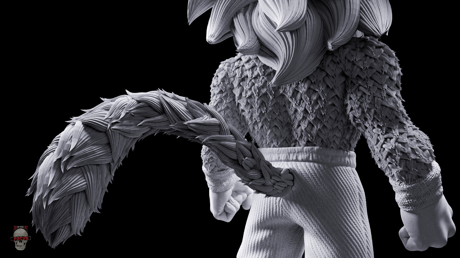 Goku - Dragon Ball Daima - Super Saiyajin 4 - SSJ4 3D print model_9