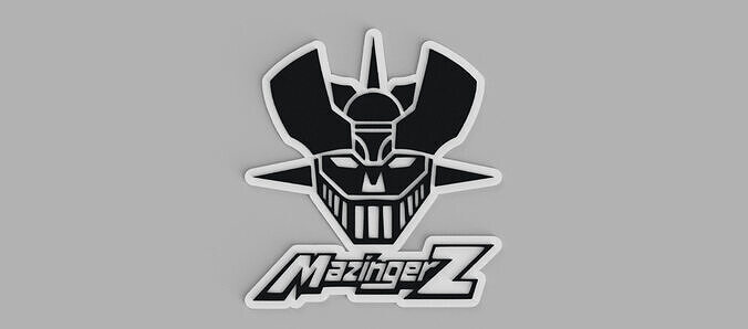 Mazinger Z Logo 2 Wall Picture Free 3D print model