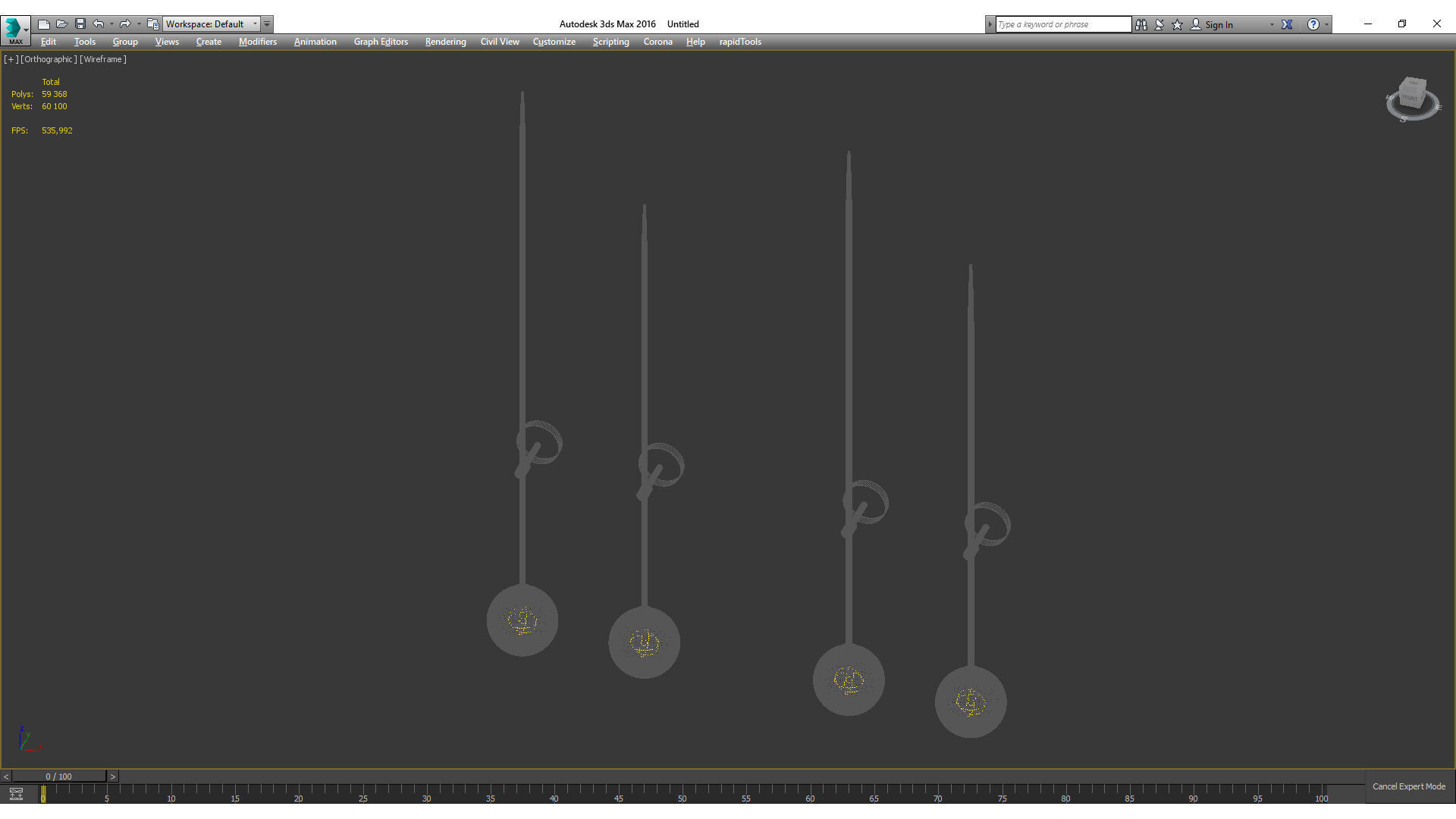 Vakkerlight - Mobile Wall Lamp 3D model_4