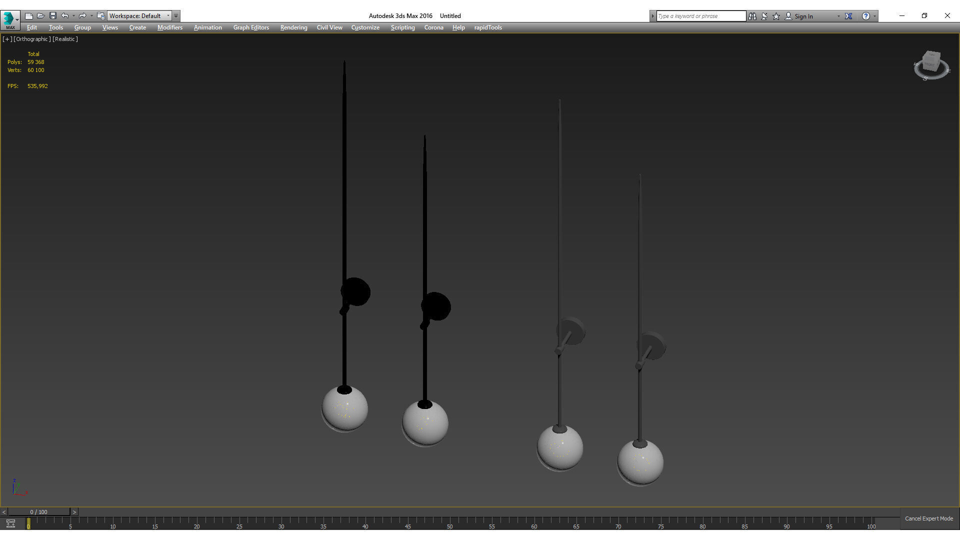 Vakkerlight - Mobile Wall Lamp 3D model_5