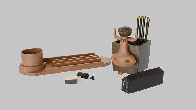 Stationary Bundle 3D model