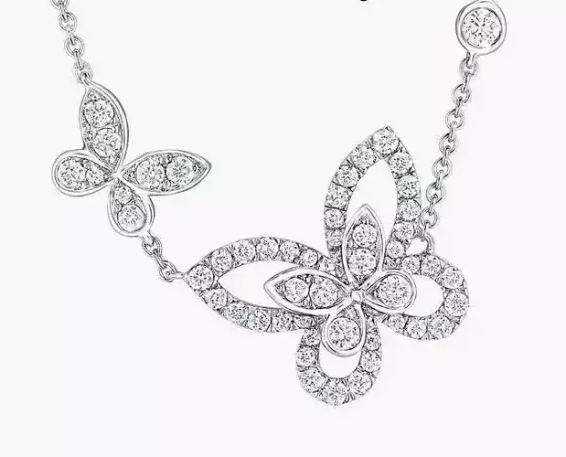 Fashion  Graff pendants  butterfly