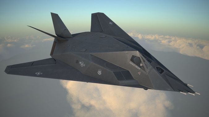 Lockheed F-117A Nighthawk 3D model