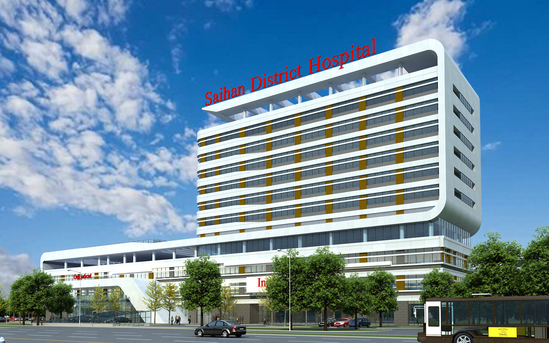 3D Hospital Model 3D model_2