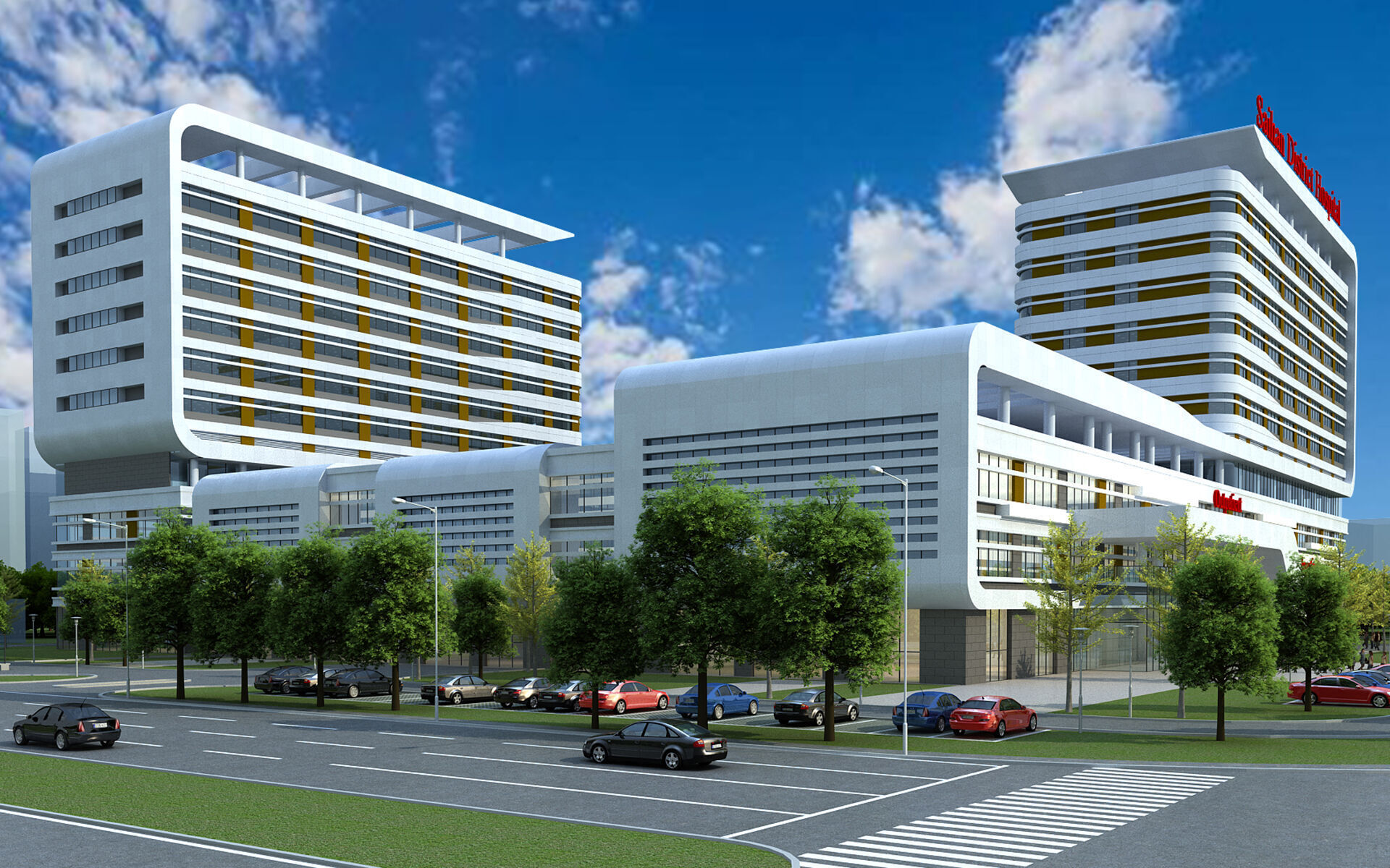 3D Hospital Model 3D model_4