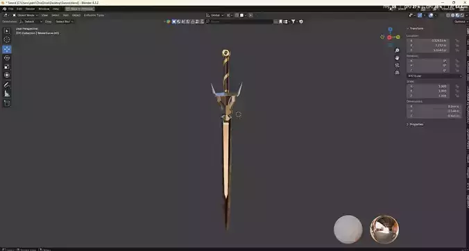 Bronze Long Sword