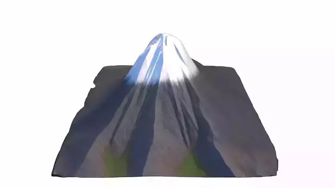 Mount Fuji 3d Model