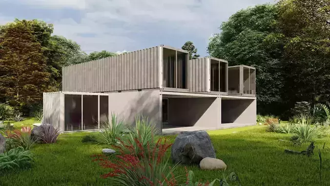 Casa Scene-villa-Temporary accommodation villa-Villa condo 3D model
