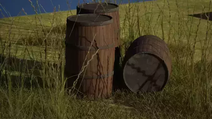 Wooden Barrel