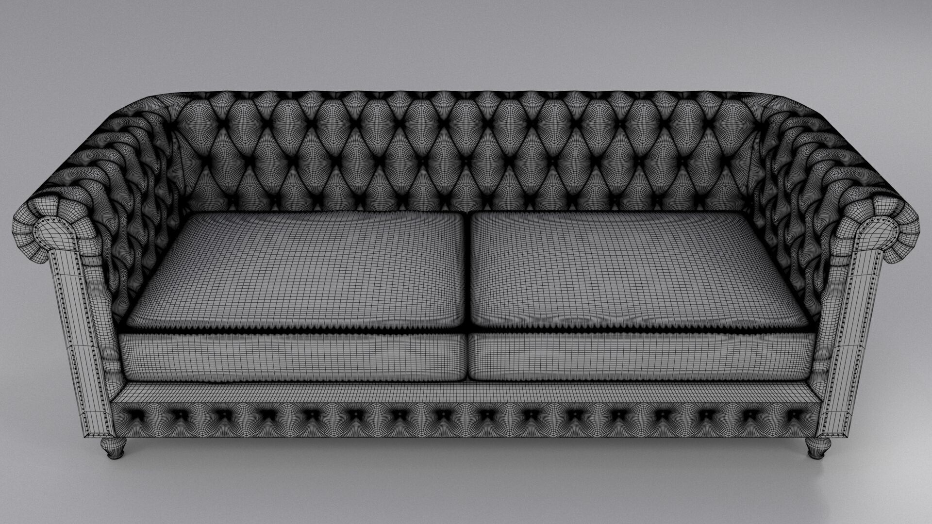 Sofa Uno Chesterfield 3D model_10