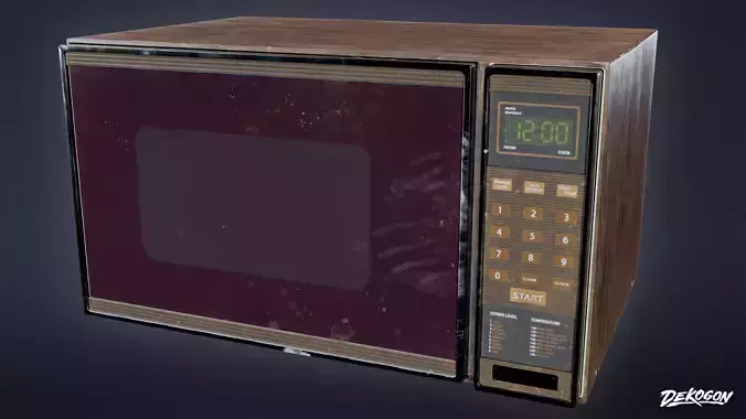 SUBURBS - Microwave 06 - LOW POLY AND NANITE