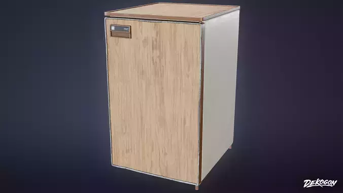 SUBURBS - Mini Fridge 01 - LOW POLY AND NANITE
