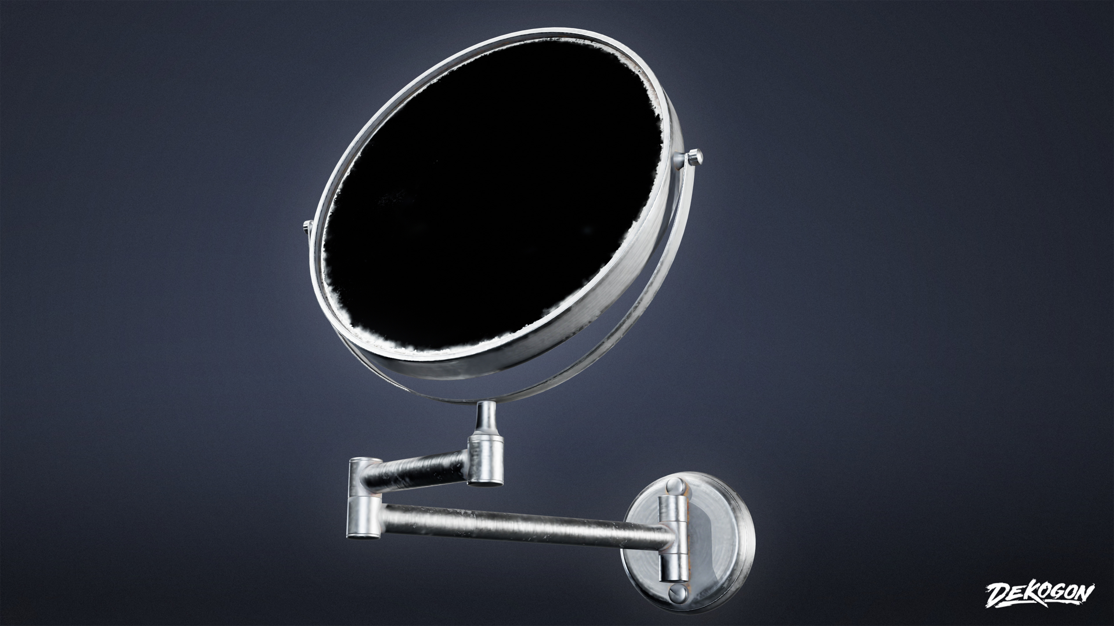 SUBURBS - Mirror Set 02 - LOW POLY AND NANITE Low-poly 3D model_13