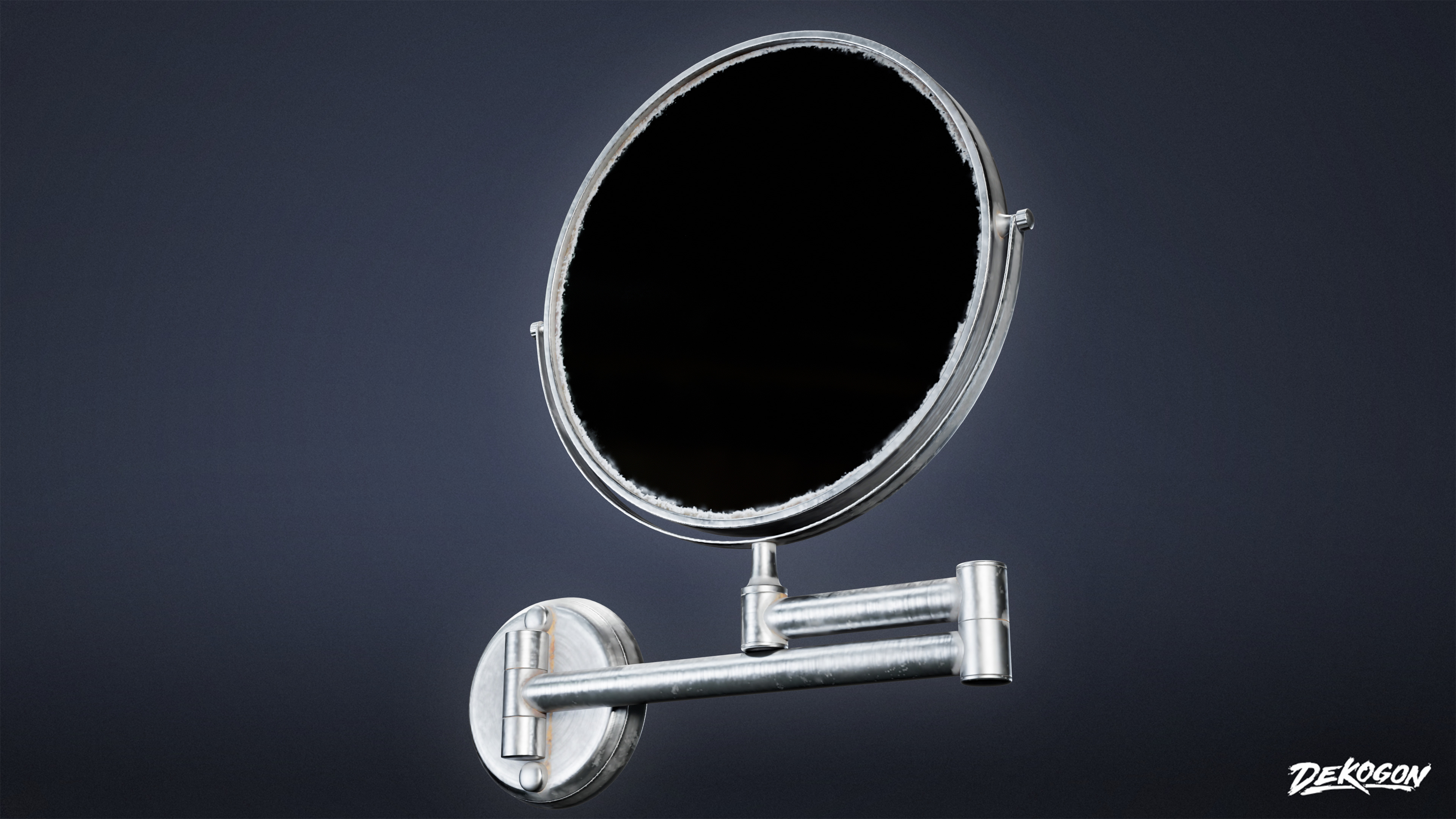 SUBURBS - Mirror Set 02 - LOW POLY AND NANITE Low-poly 3D model_12