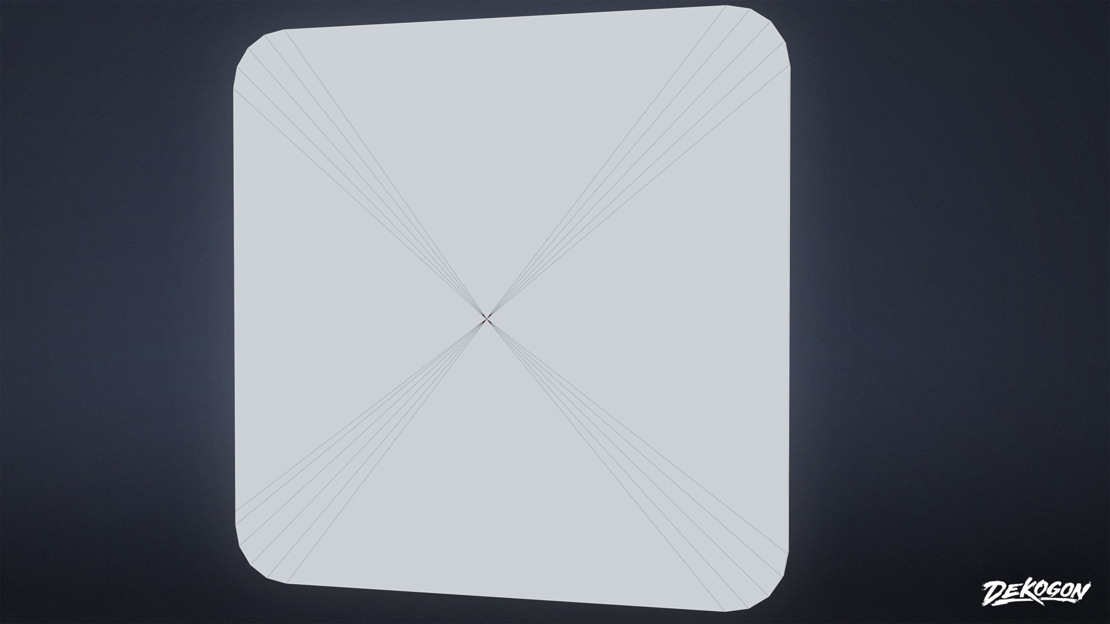 SUBURBS - Mirror Set 02 - LOW POLY AND NANITE Low-poly 3D model_16