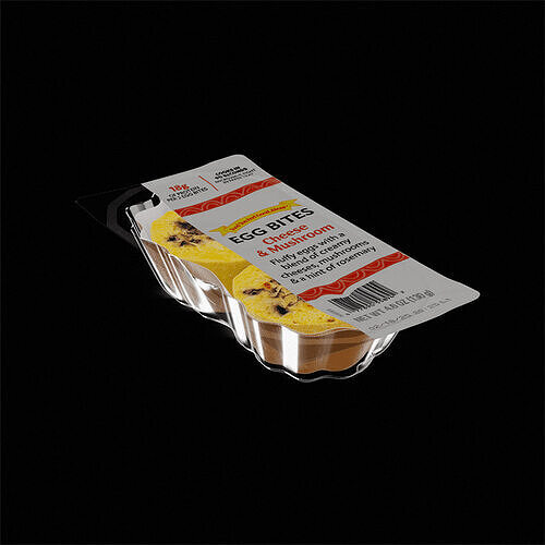 Egg Bites 3D model 5