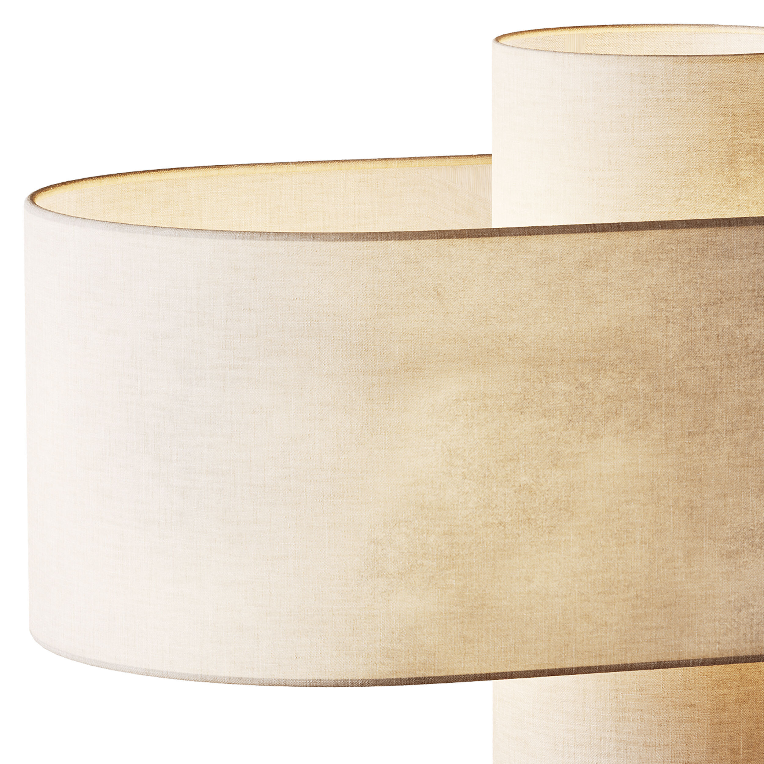 Beige Heron Table Lamp 3D model_11