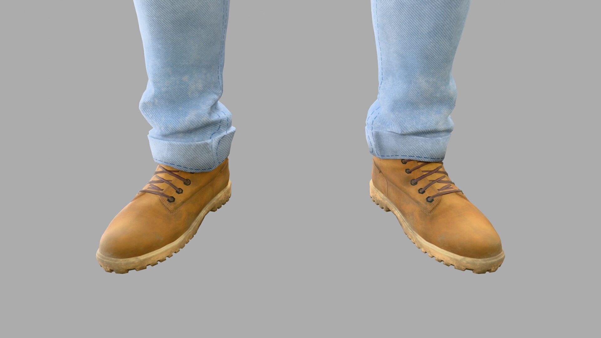 Construction Foreman Outfit 3D model_14