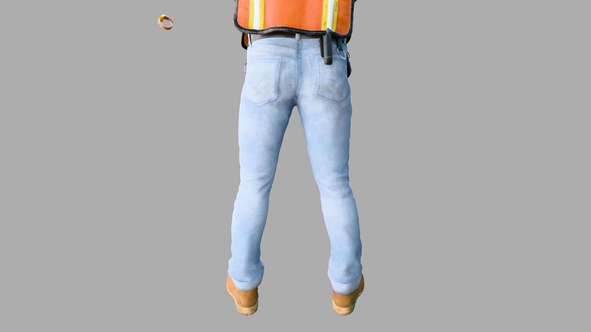 Construction Foreman Outfit 3D model_11