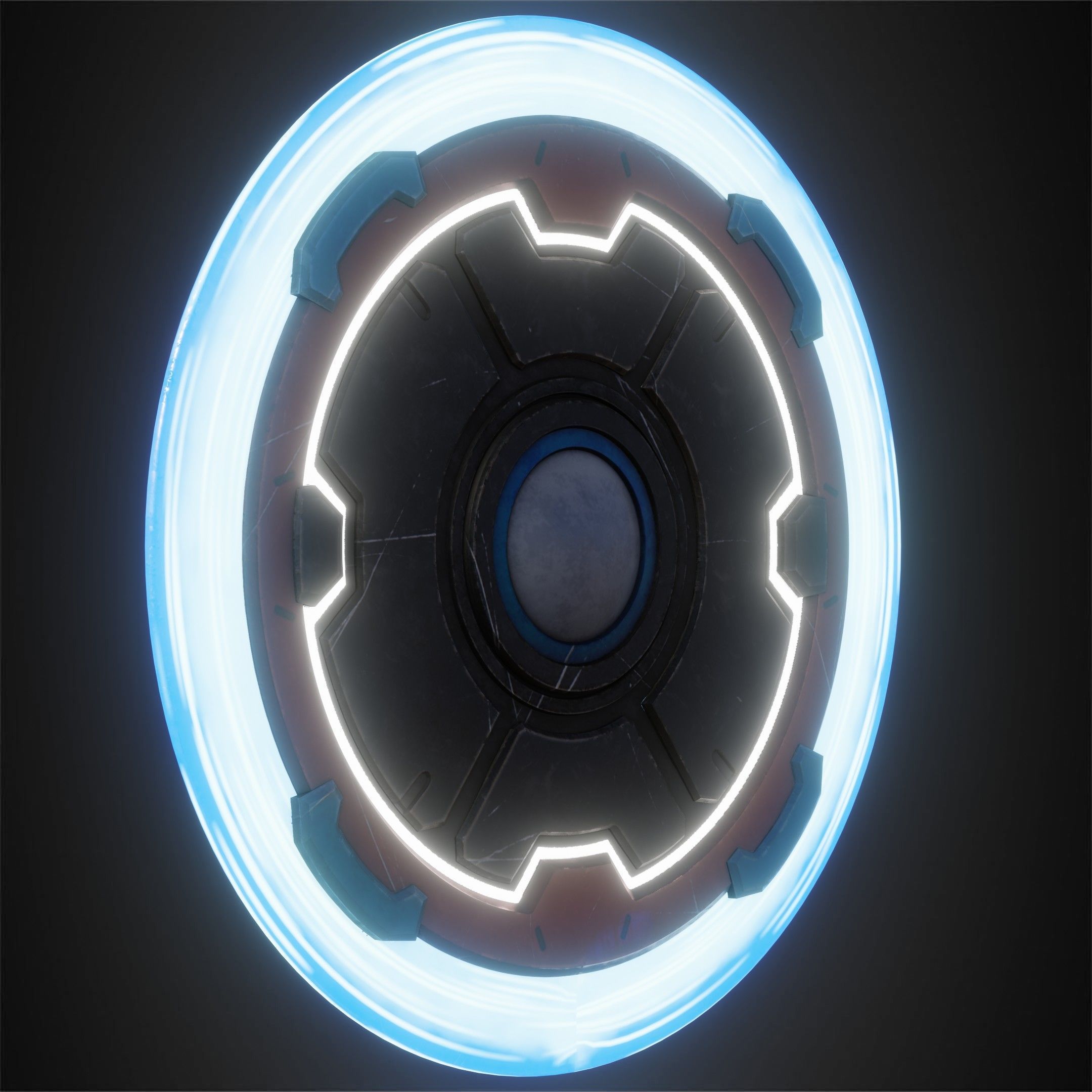 Marvel Rivals Captain America Full Armor and Shield for Cosplay 3D Model Collection_34