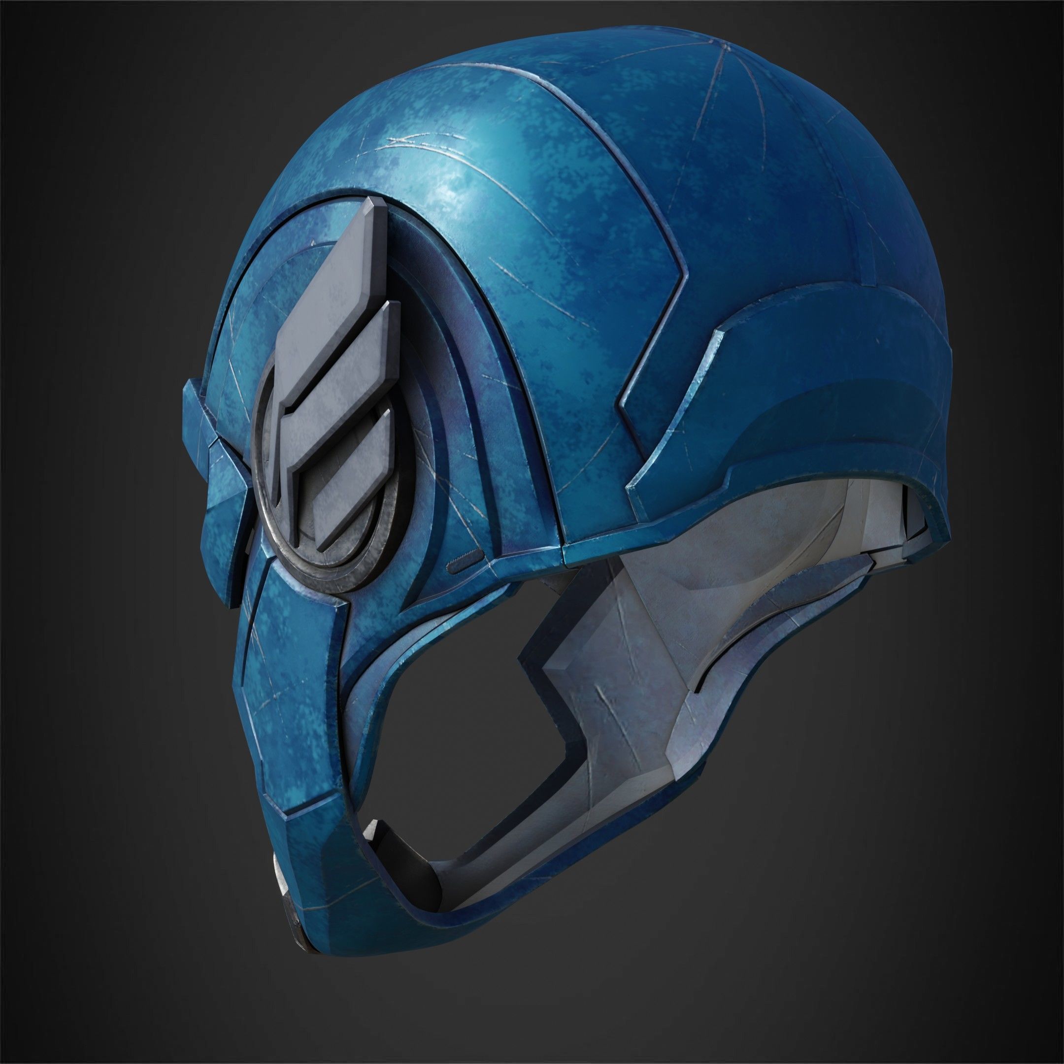 Marvel Rivals Captain America Full Armor and Shield for Cosplay 3D Model Collection_29