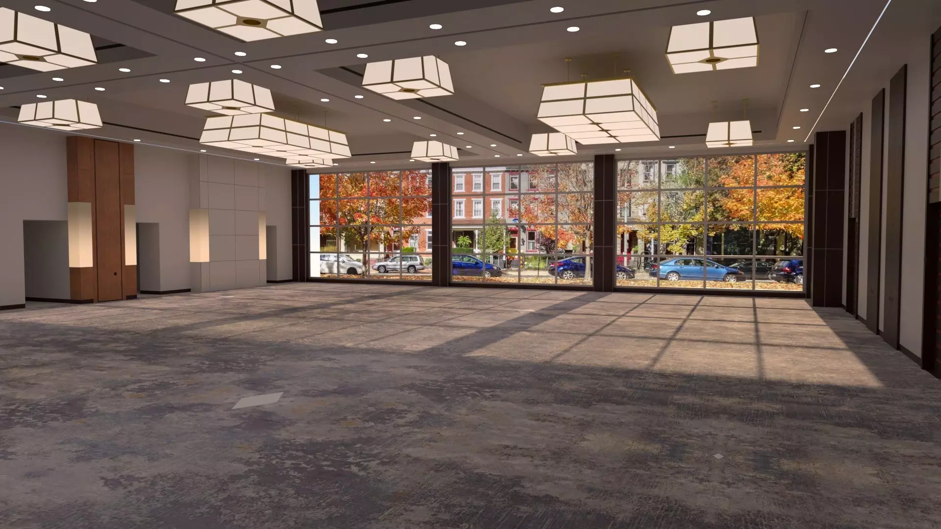 Ballroom 24 Rose Kennedy at InterContinental Hotel 3D model