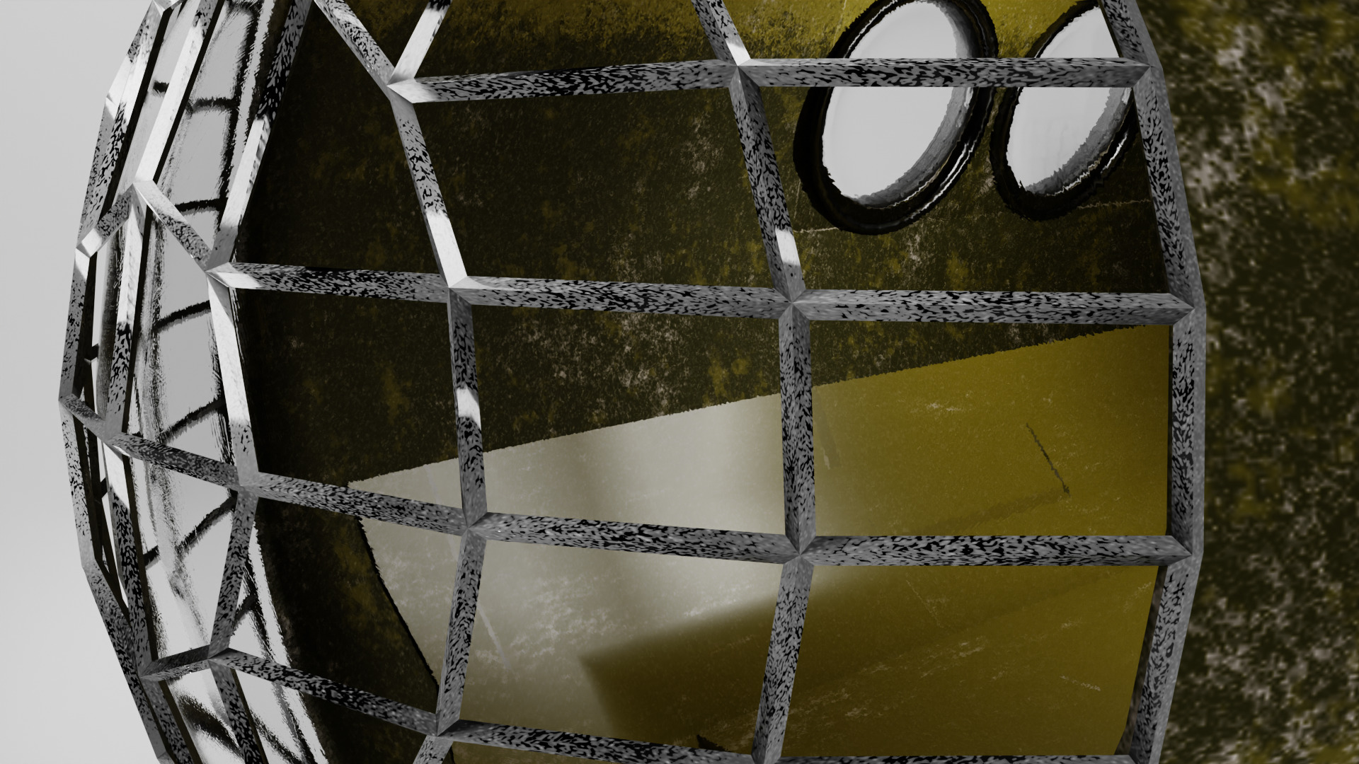 Small Explorer submarine Low-poly 3D model_1