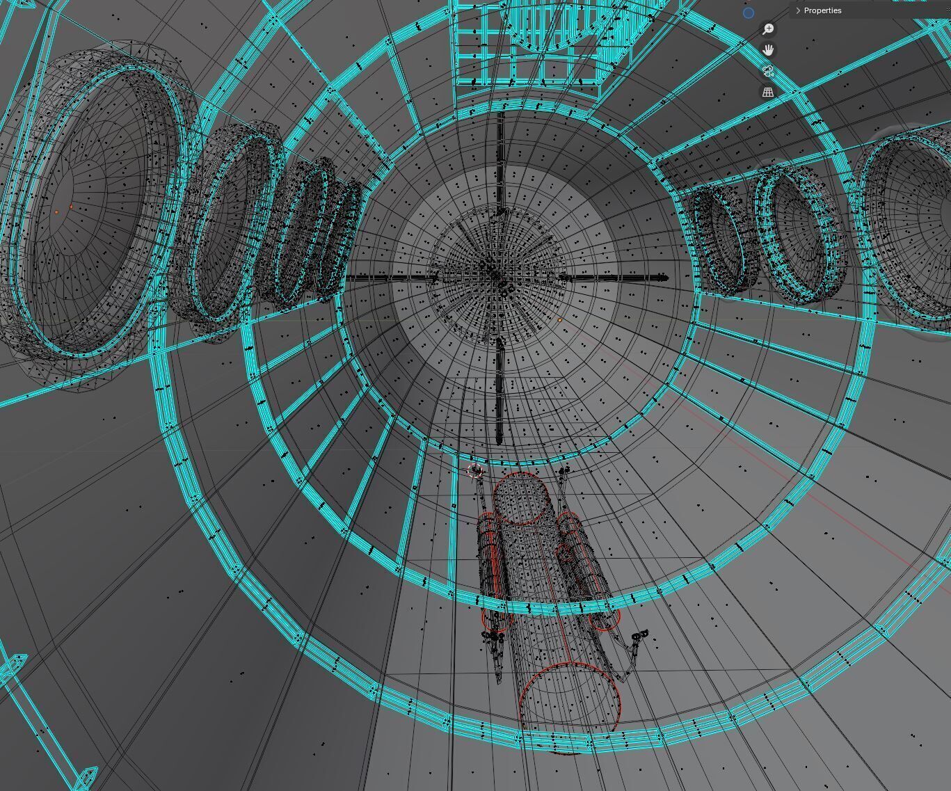 Small Explorer submarine Low-poly 3D model_3