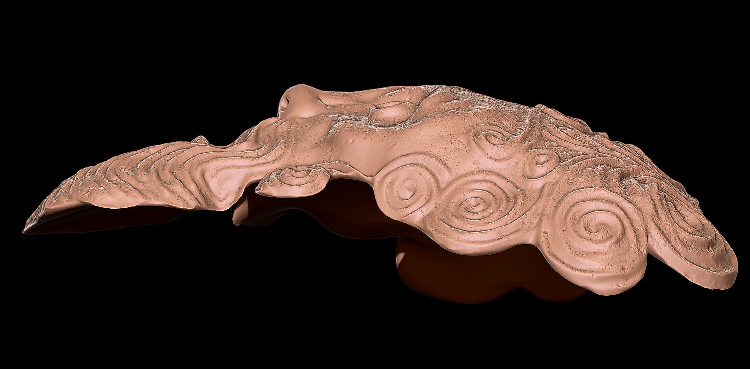 MASK OF THE FATHER - DARK SOULS - WALL DISPLAY AND COSPLAY PROP 3D print model_1