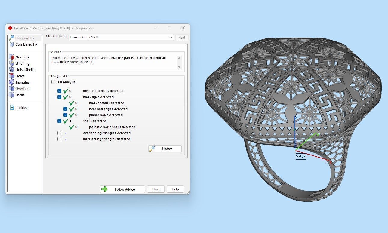 Fusion Ring 01 3D print model_9