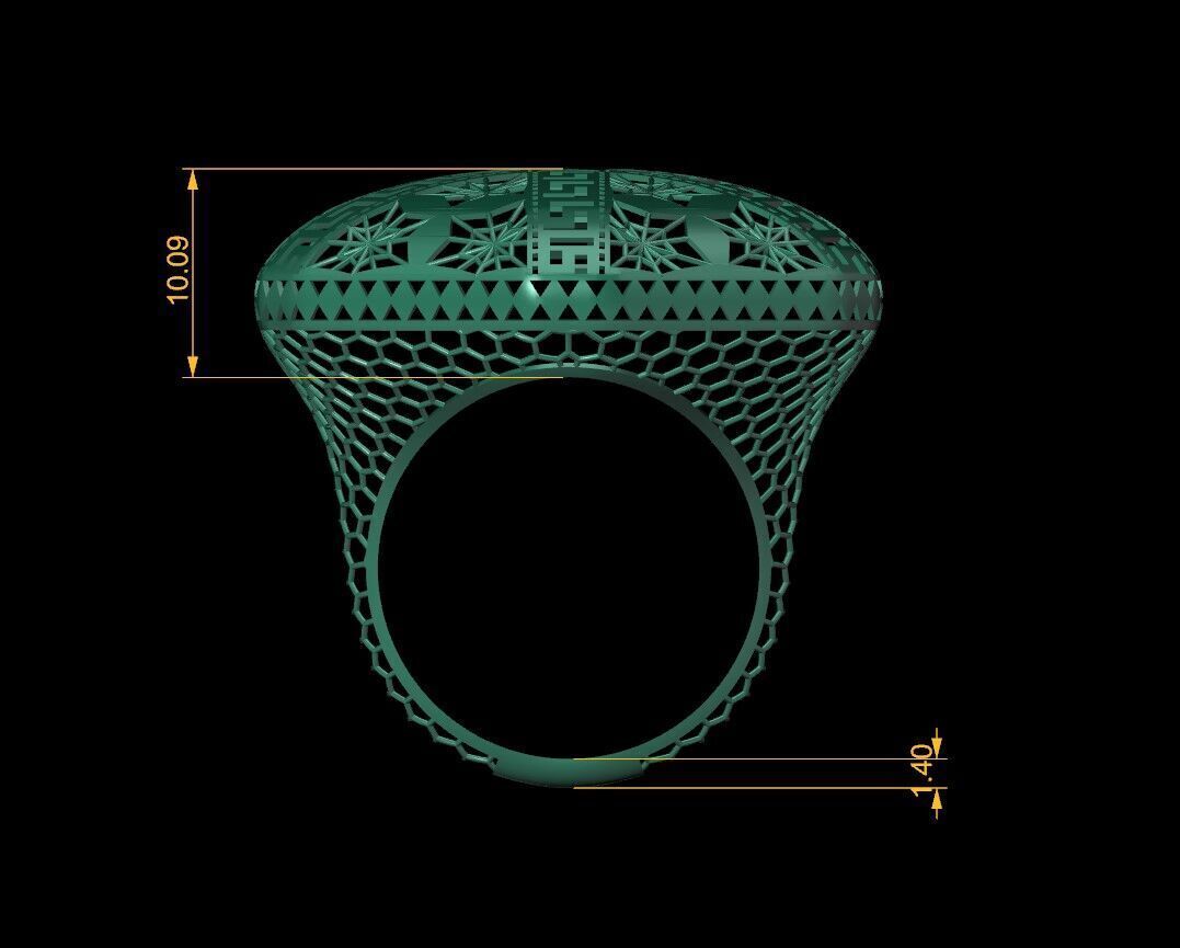 Fusion Ring 01 3D print model_13