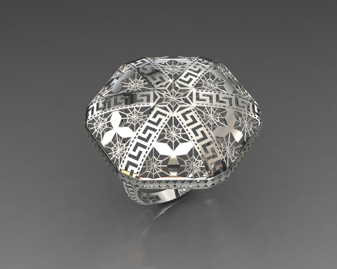 Fusion Ring 01 3D print model_5